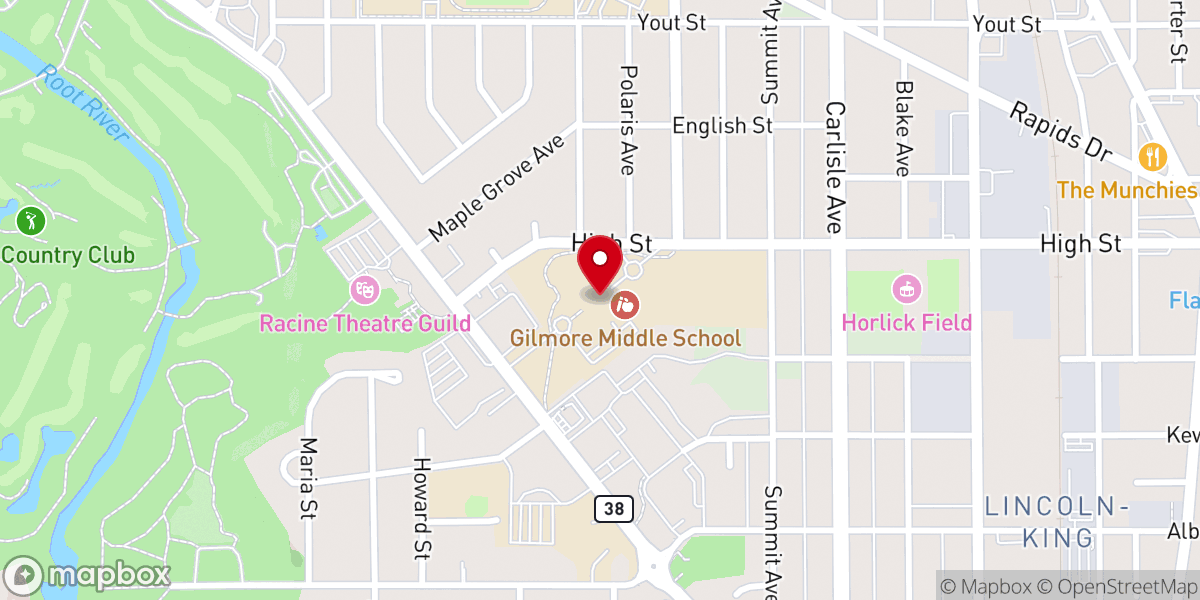 Map showing location of Shekinah Glory Family Worship Center