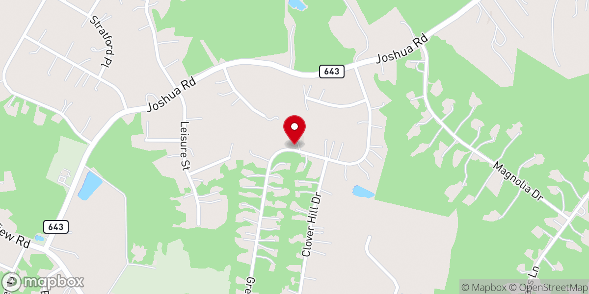 Map showing location of Pillar Church of Stafford