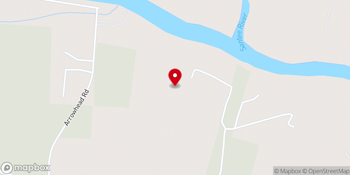 Map showing location of Cross Rails Ministries Inc