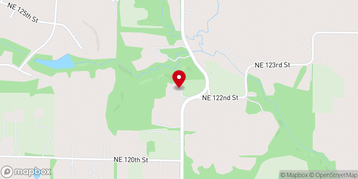 Map showing location of Providence Baptist Church