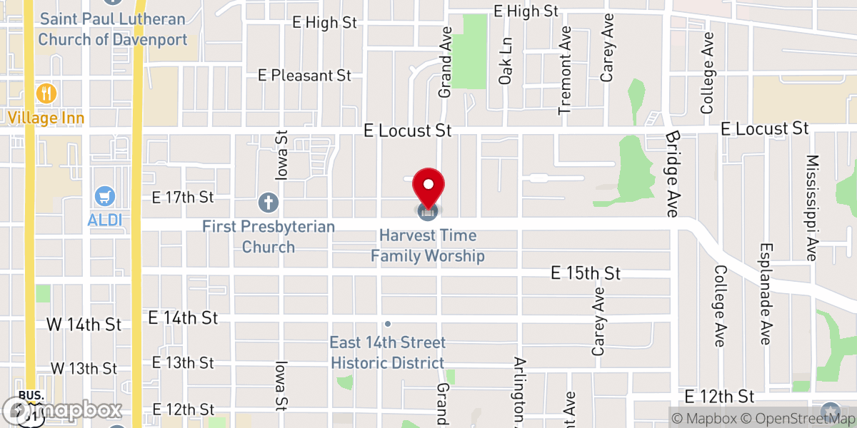 Map showing location of Pentecostal Deliverance Church