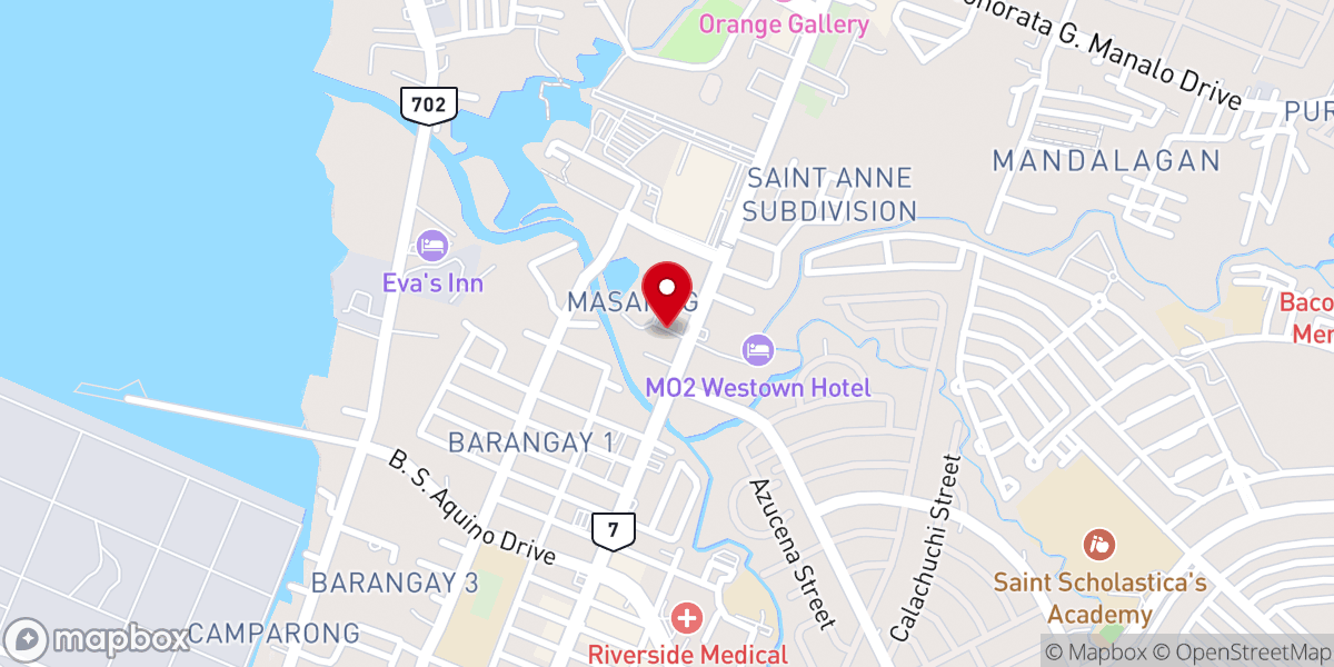Map showing location of Ikthus Bacolod