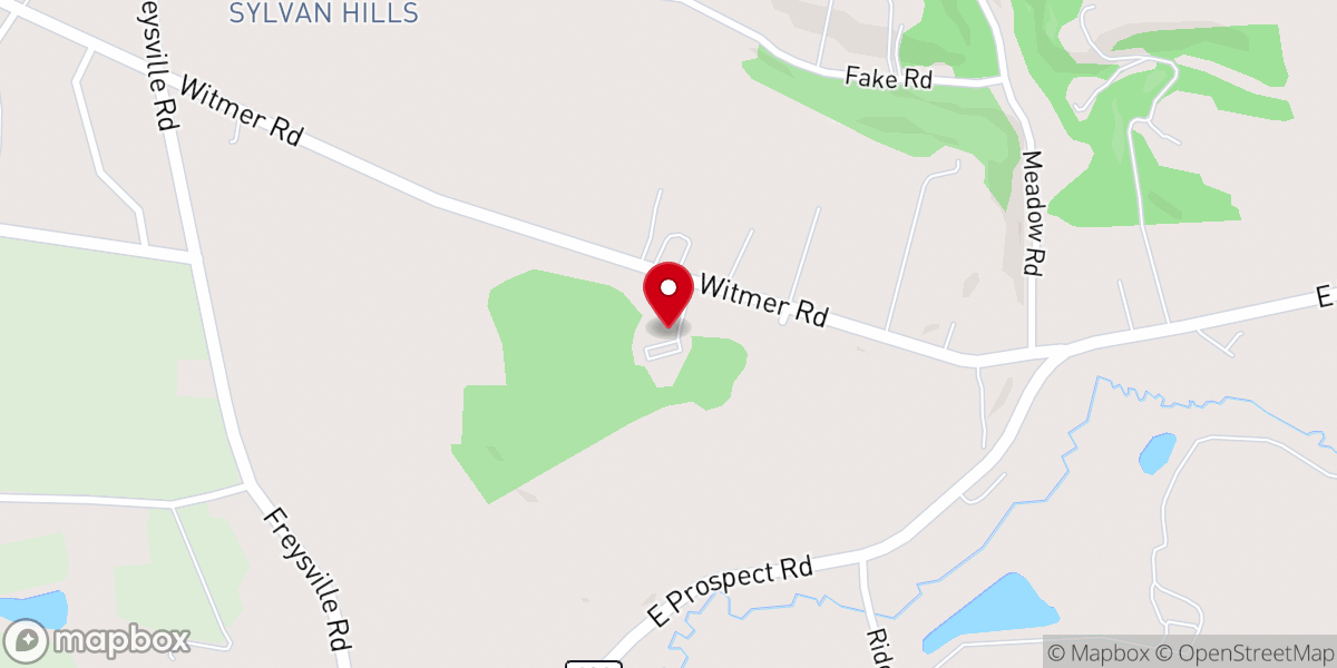 Map showing location of Immanuel Evangelical Free Church York