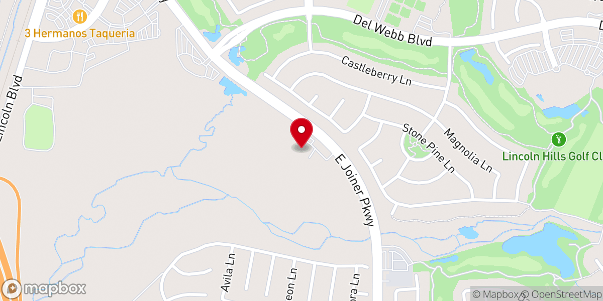 Map showing location of Granite Springs Church