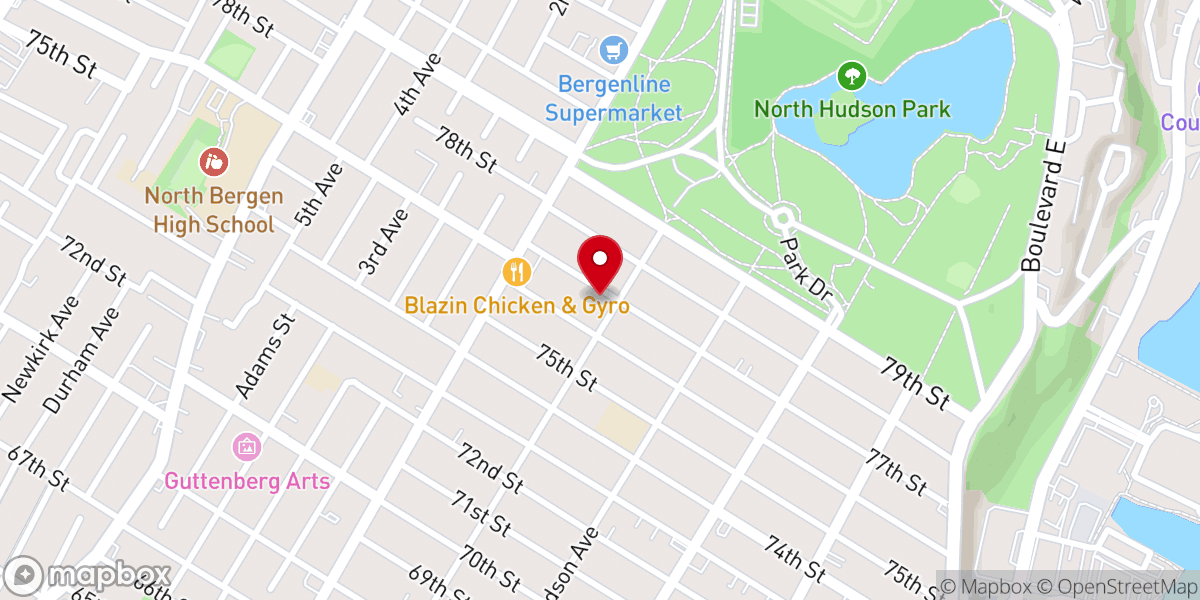 Map showing location of Fountain-Salvation Christian