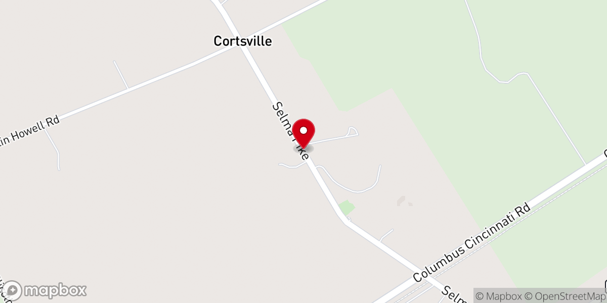 Map showing location of Love Light Gospel Chapel