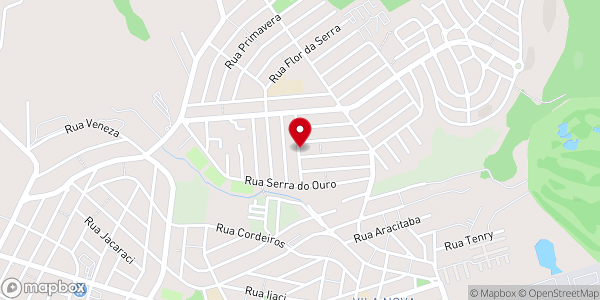 Map showing location of Igreja Batista em Vila Carmela