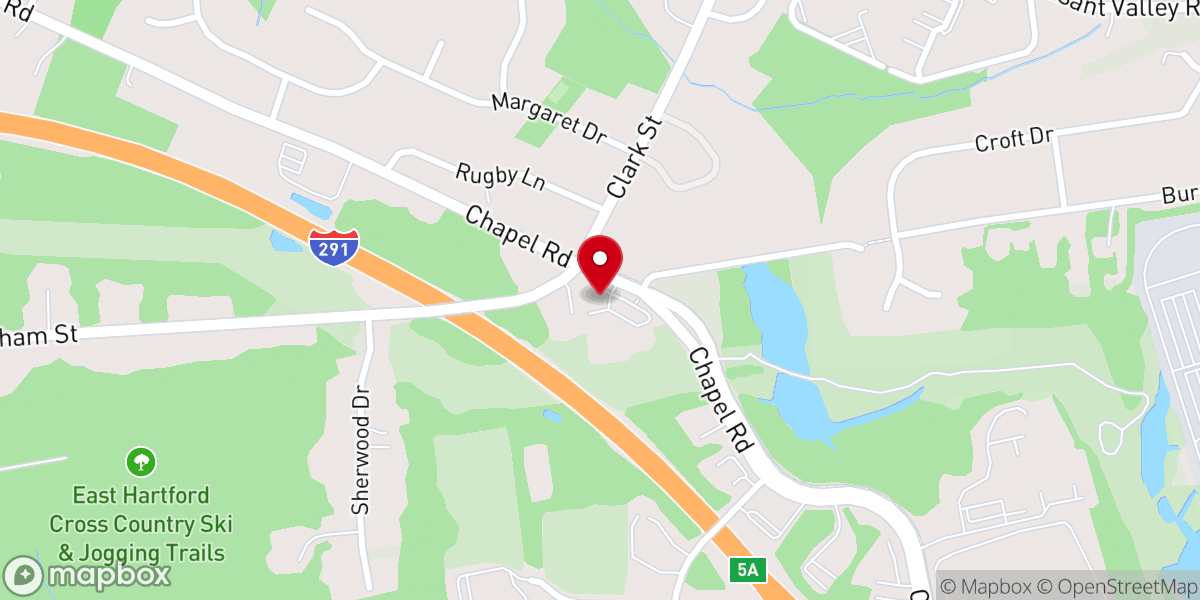 Map showing location of First Korean Presbyterian Church
