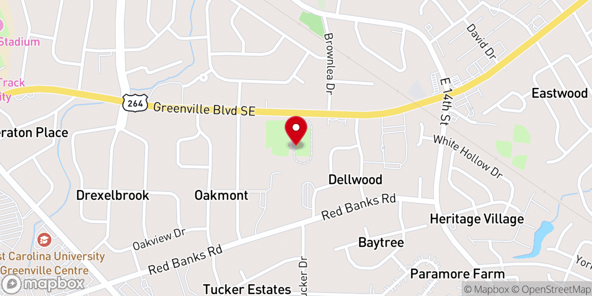 Map showing location of New Beginnings Christian Center Ministries Inc