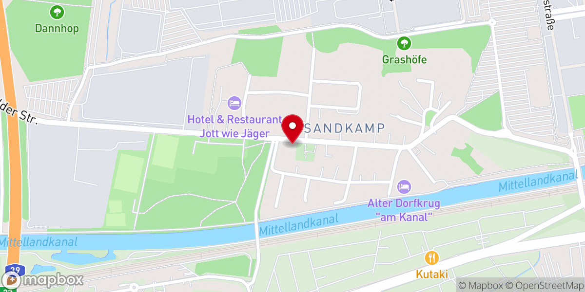 Map showing location of Dom