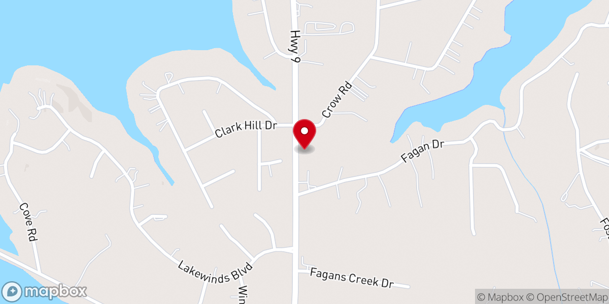 Map showing location of Christs Lighthouse Ministry Center