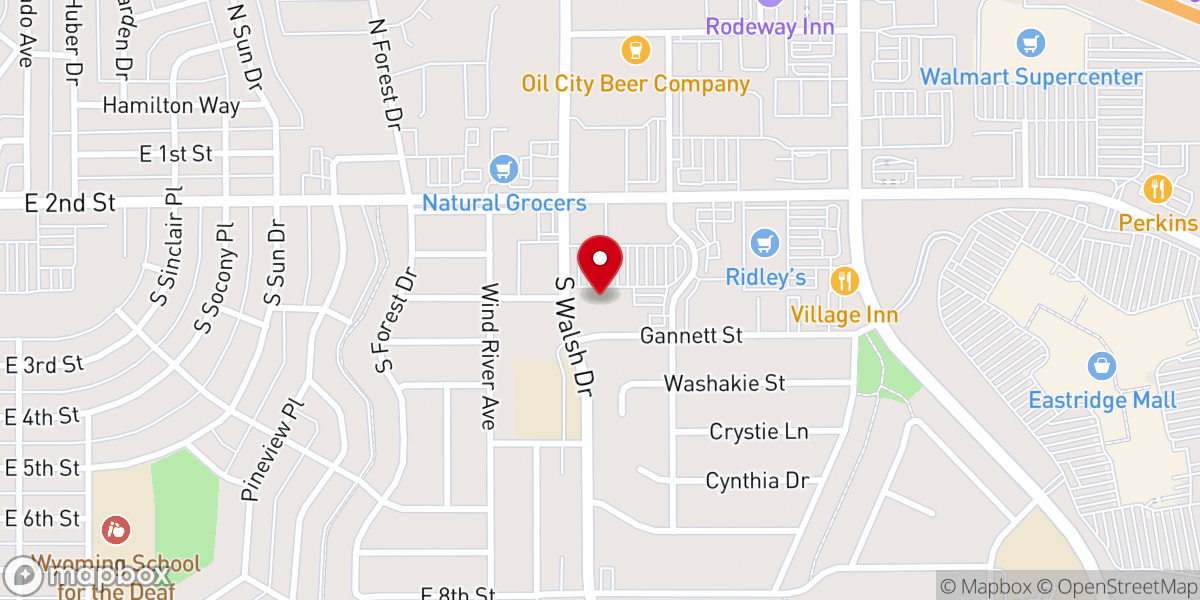 Map showing location of Restoration Church