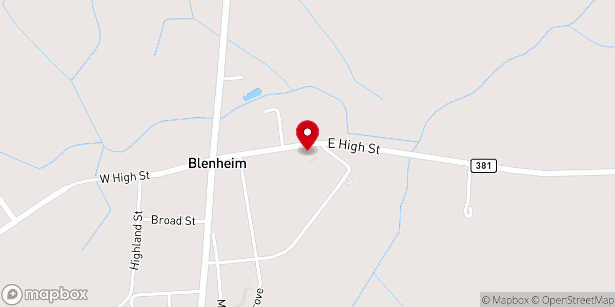 Map showing location of Kingdom Life World Outreach Ministries