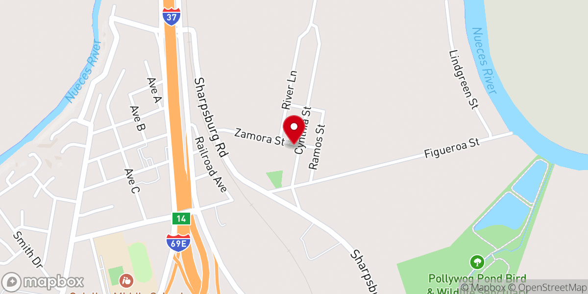 Map showing location of St Mary's Catholic Mission