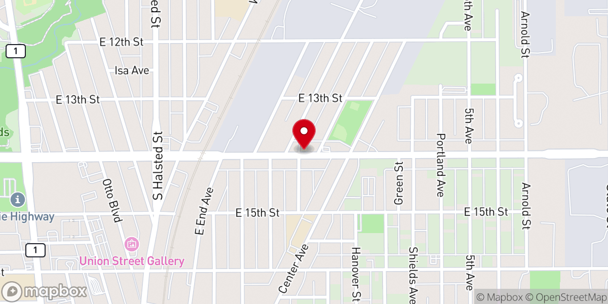 Map showing location of True Foundation Church