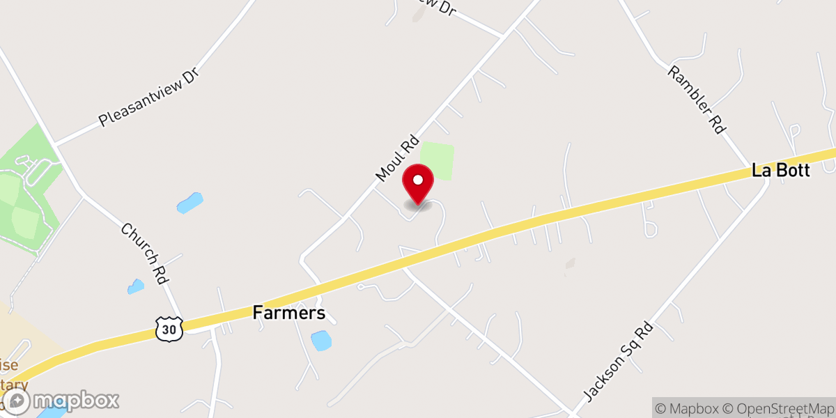 Map showing location of Paradise Holtzschwamm ECC