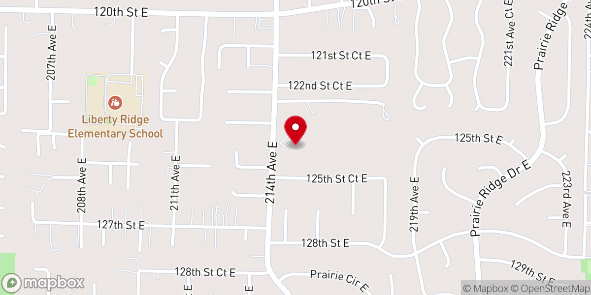 Map showing location of St. Mark Coptic Orthodox Church