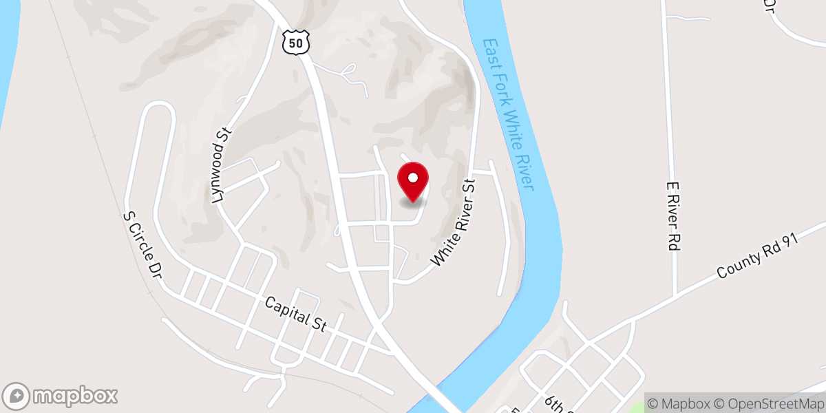Map showing location of Family Fellowship Church