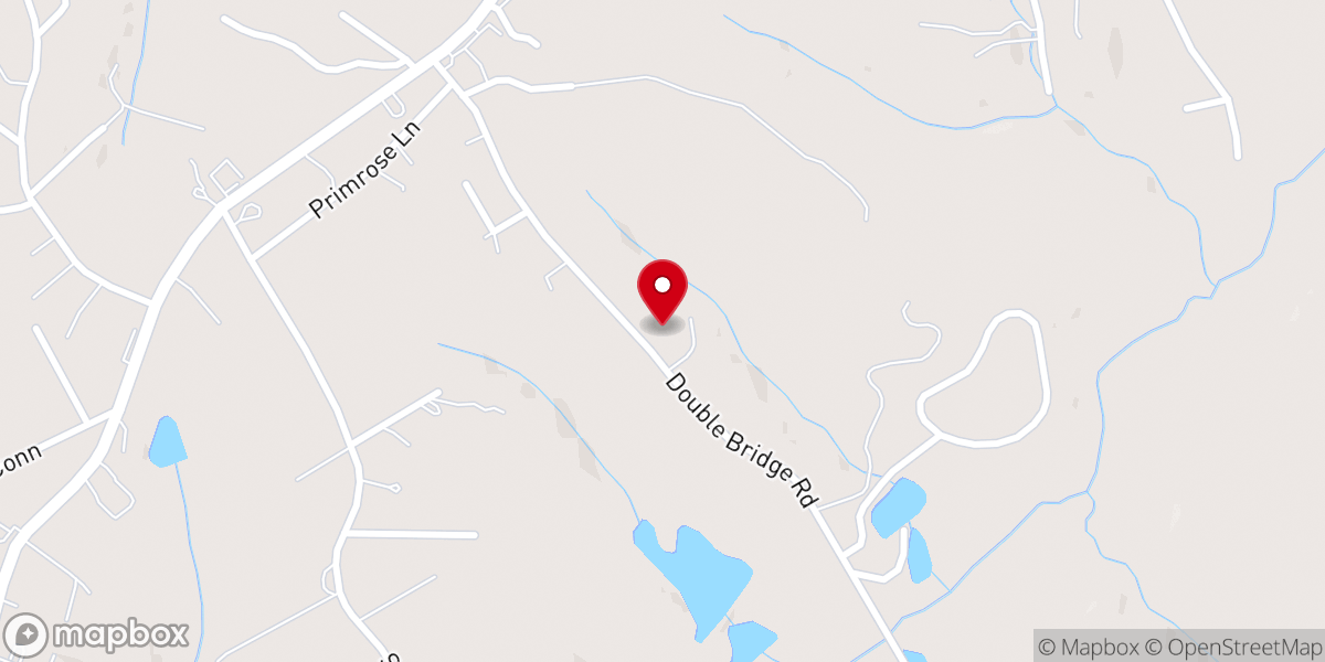 Map showing location of Refuge Baptist Church