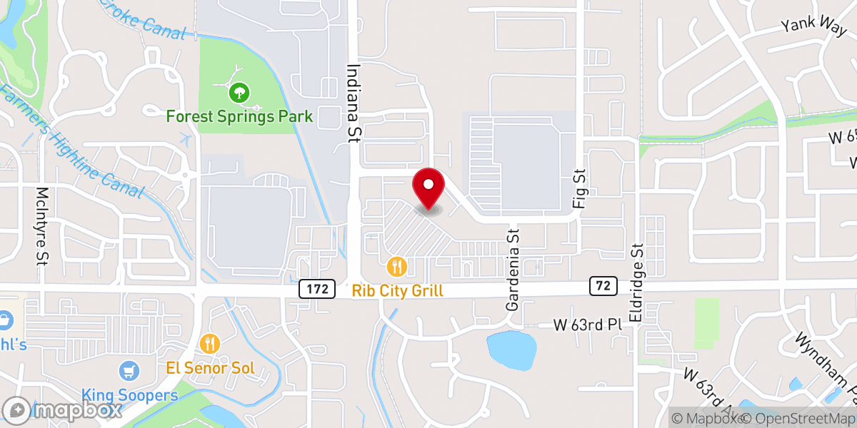Map showing location of Storyline Church