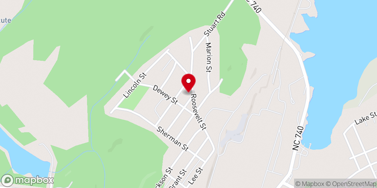 Map showing location of Church of the Living God