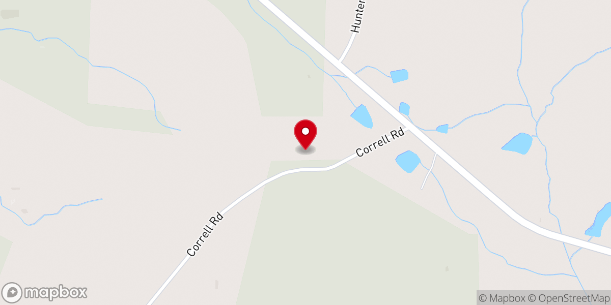 Map showing location of Lomax Memorial Church