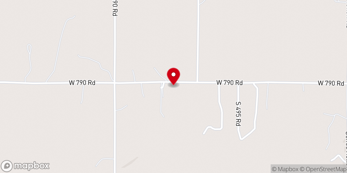 Map showing location of Union Community Church