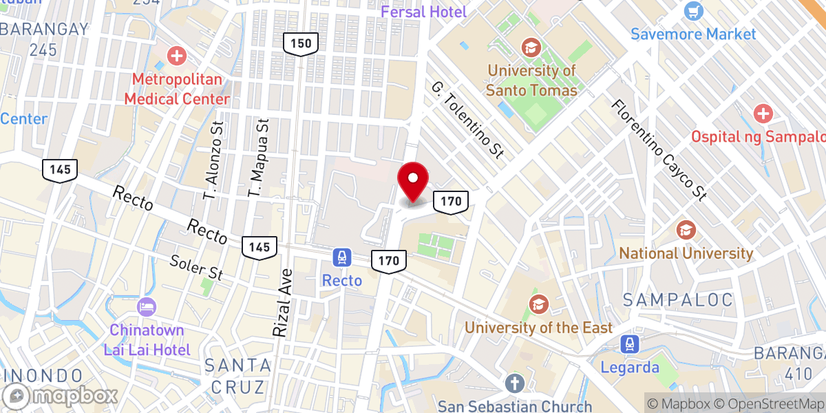 Map showing location of United Pentecostal Church Lerma
