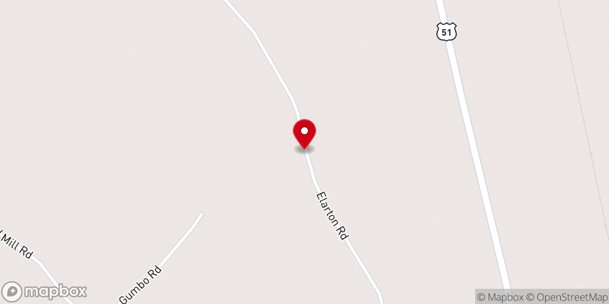 Map showing location of Kelly M B Church
