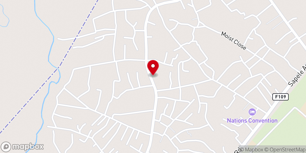 Map showing location of Jesus of the Latter Day Saint church