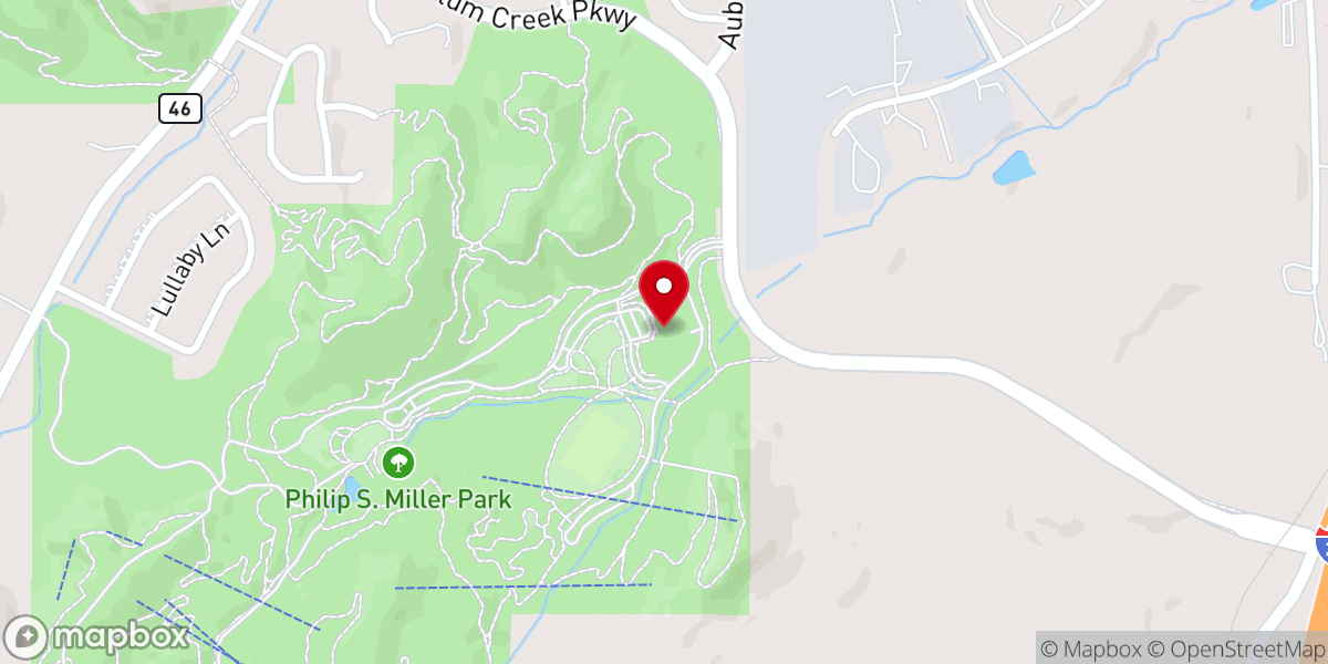 Map showing location of Miller Activity Complex
