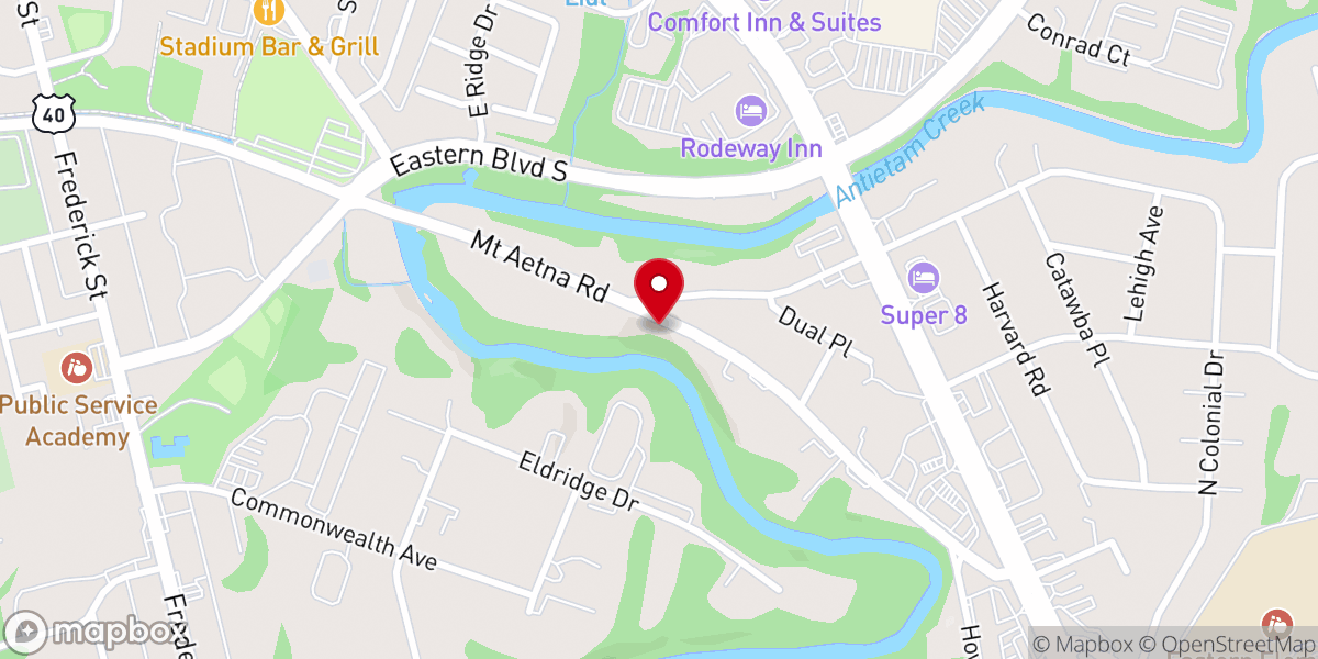 Map showing location of Iglesia Pentecostal Conocimiento De Verdad