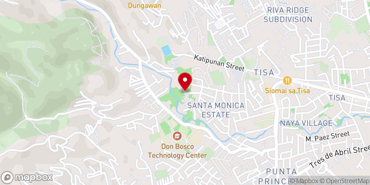 Map showing location of Metro Cebu Revival Center United pentecostal church tisa cebu city
