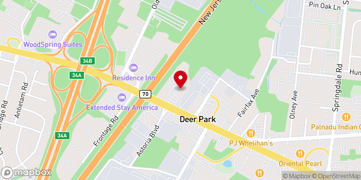 Map showing location of High Place Church