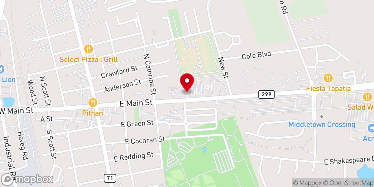Map showing location of RCCG Amazing Grace