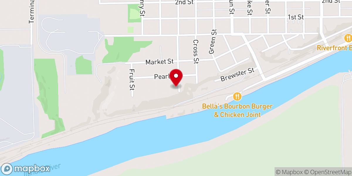 Map showing location of Maze Nails