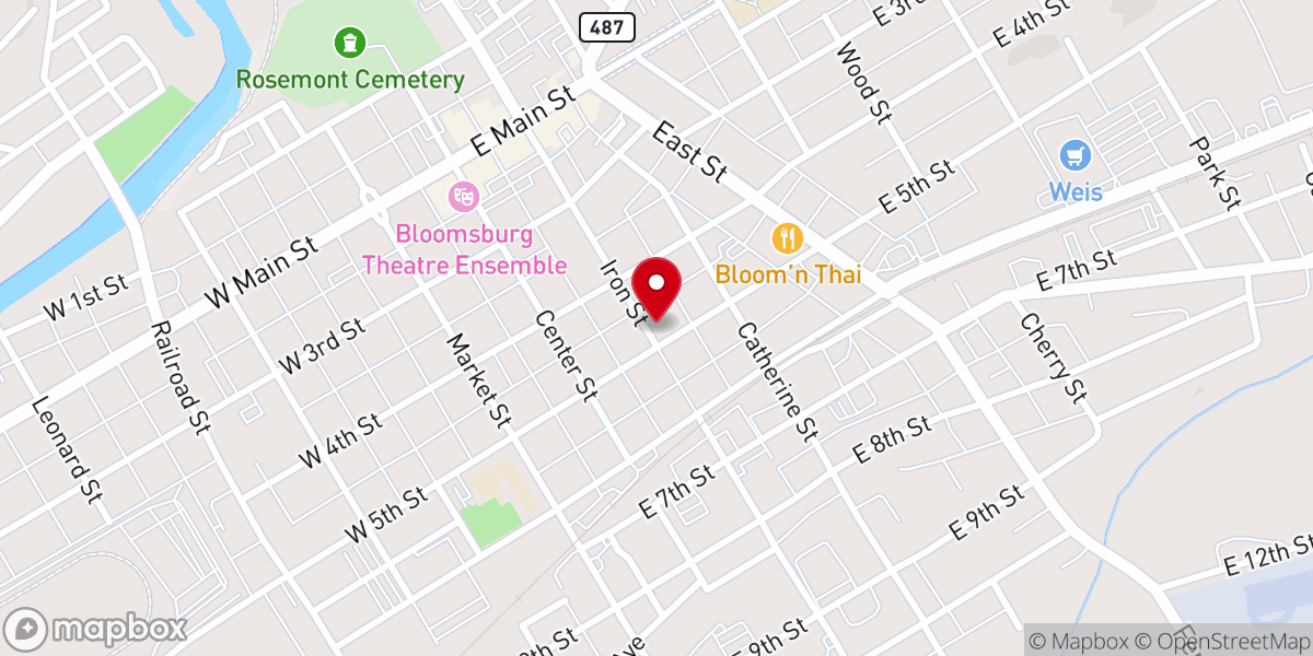 Map showing location of Robert G Taylor TR Uw Fbo Good Sheperd United Methodist Church