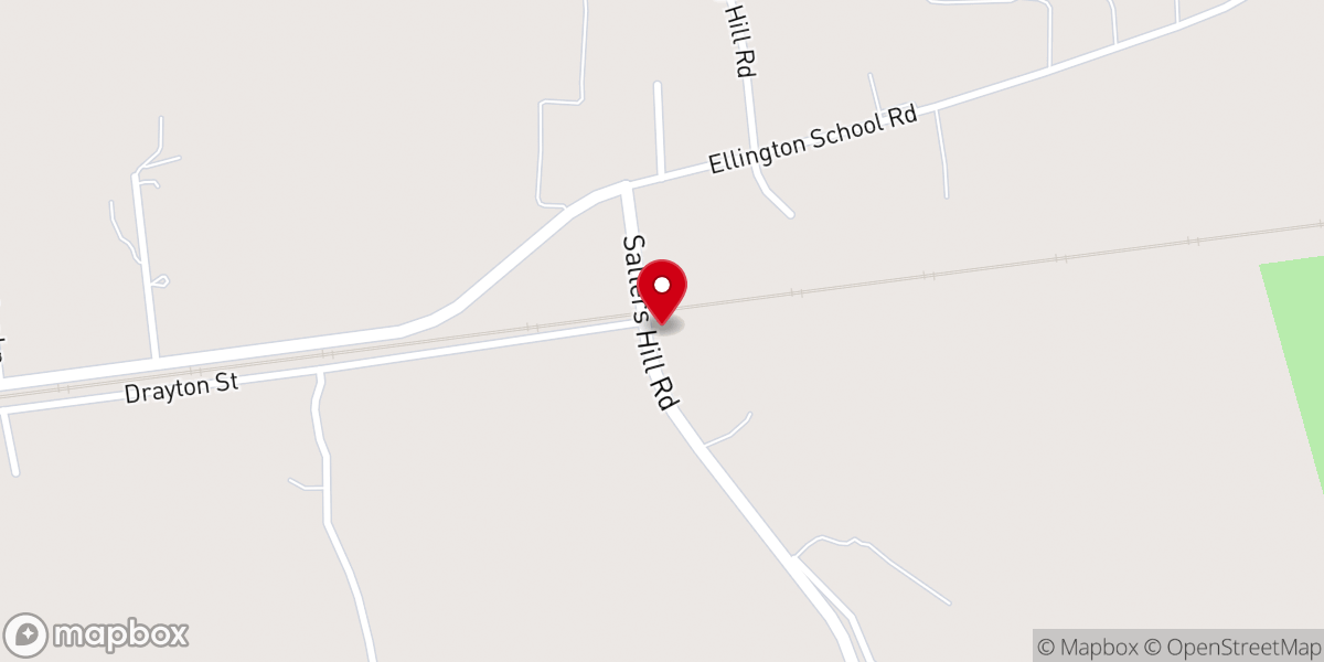 Map showing location of St Mark Ame Church