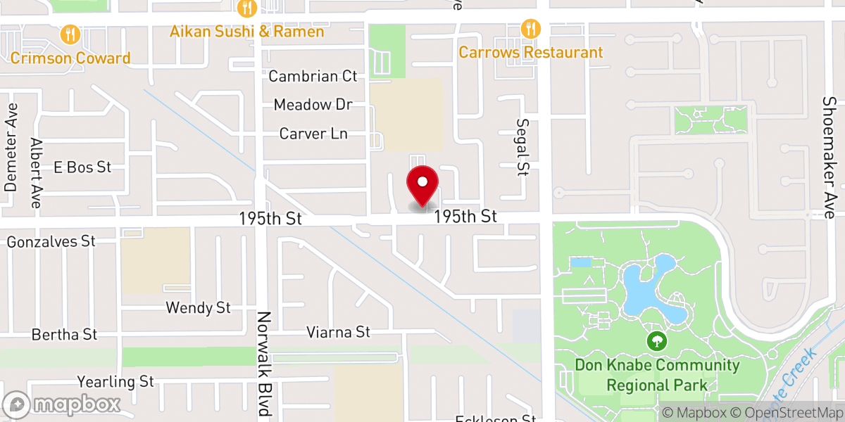 Map showing location of Grace Redeemer Church