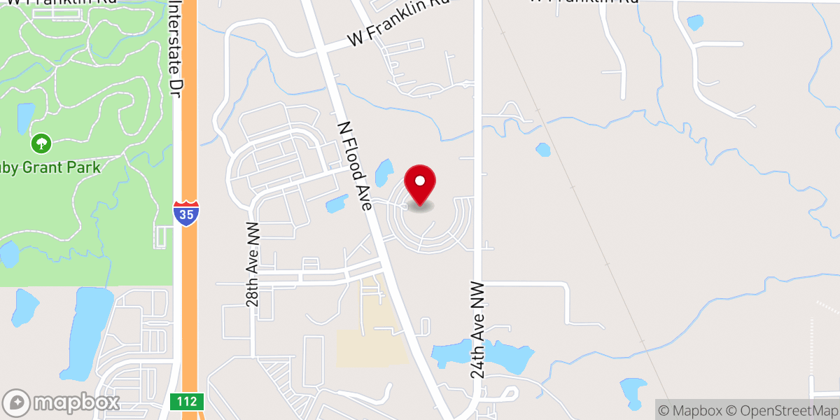 Map showing location of Victory Family Church Inc