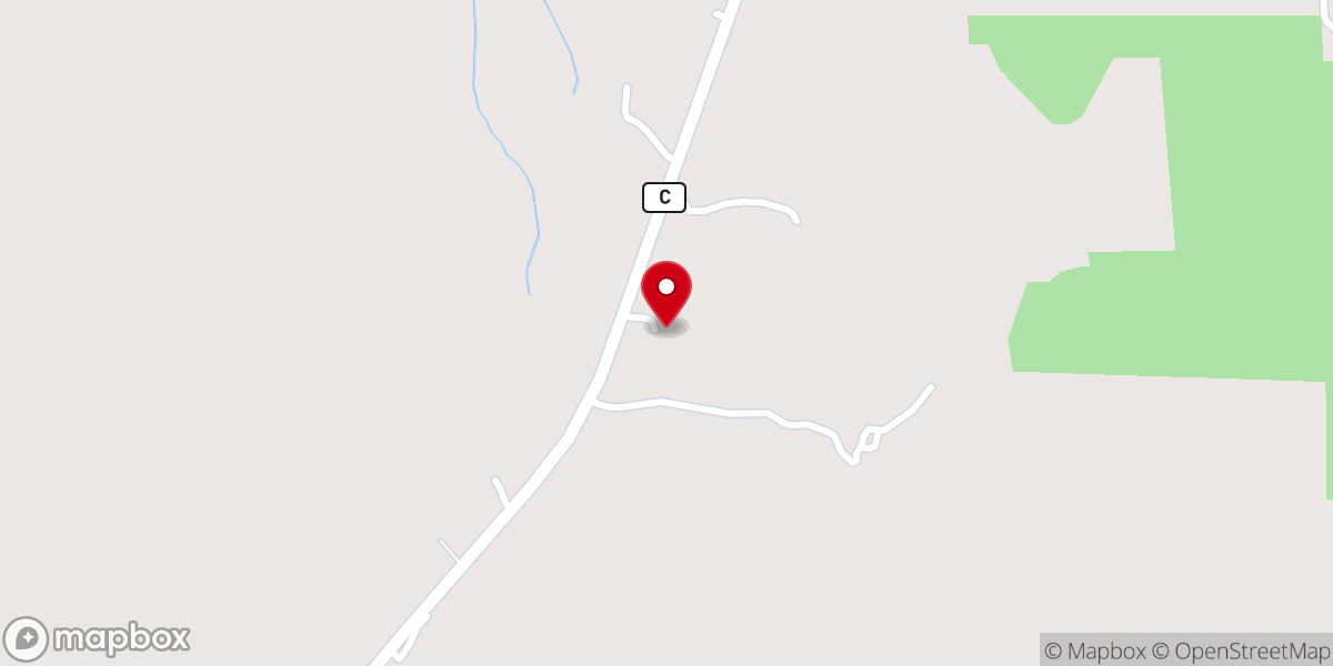 Map showing location of Linda's Celebration of Life