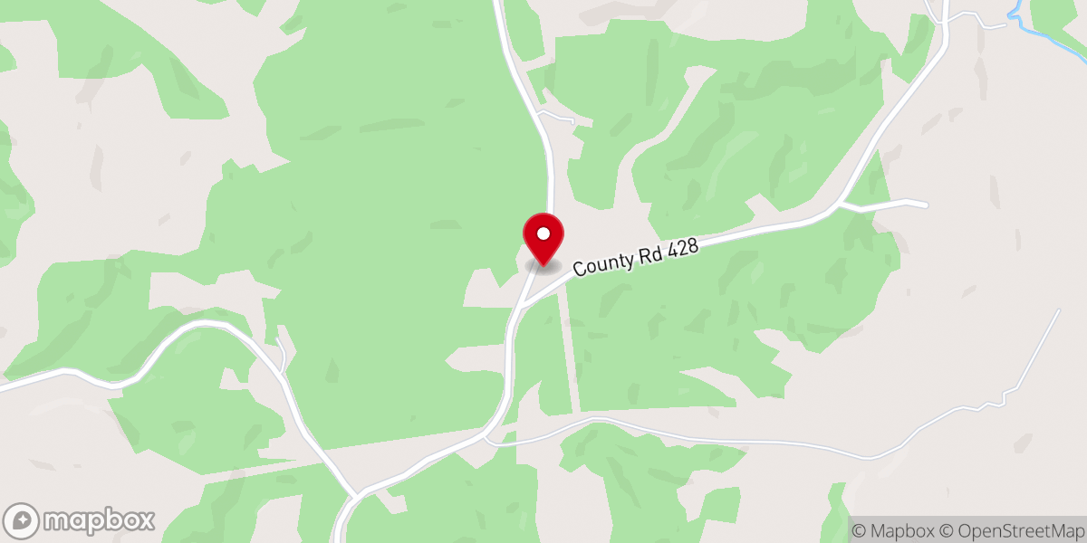 Map showing location of New Home Church