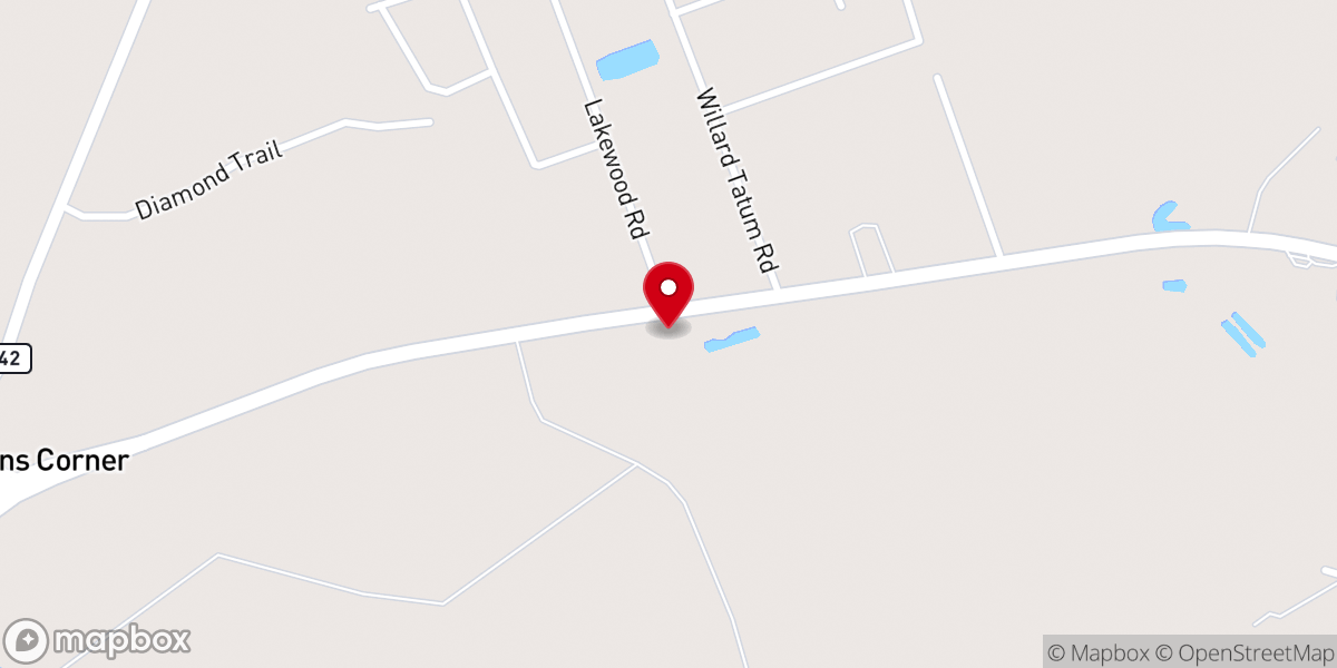 Map showing location of LifeChurch UPC