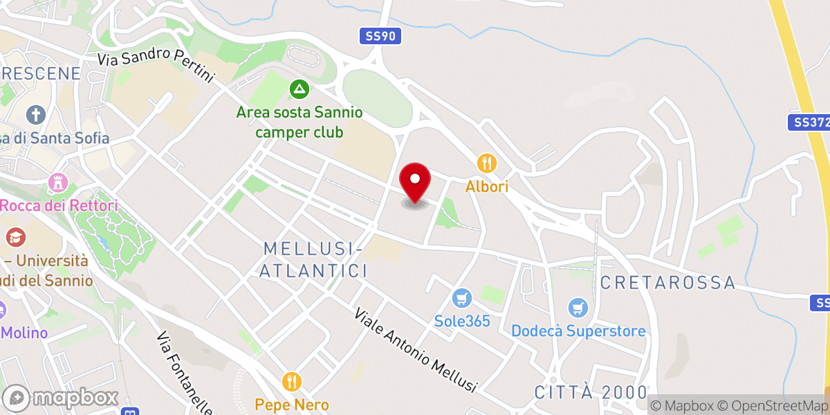 Map showing location of Chiesa di San Gennaro
