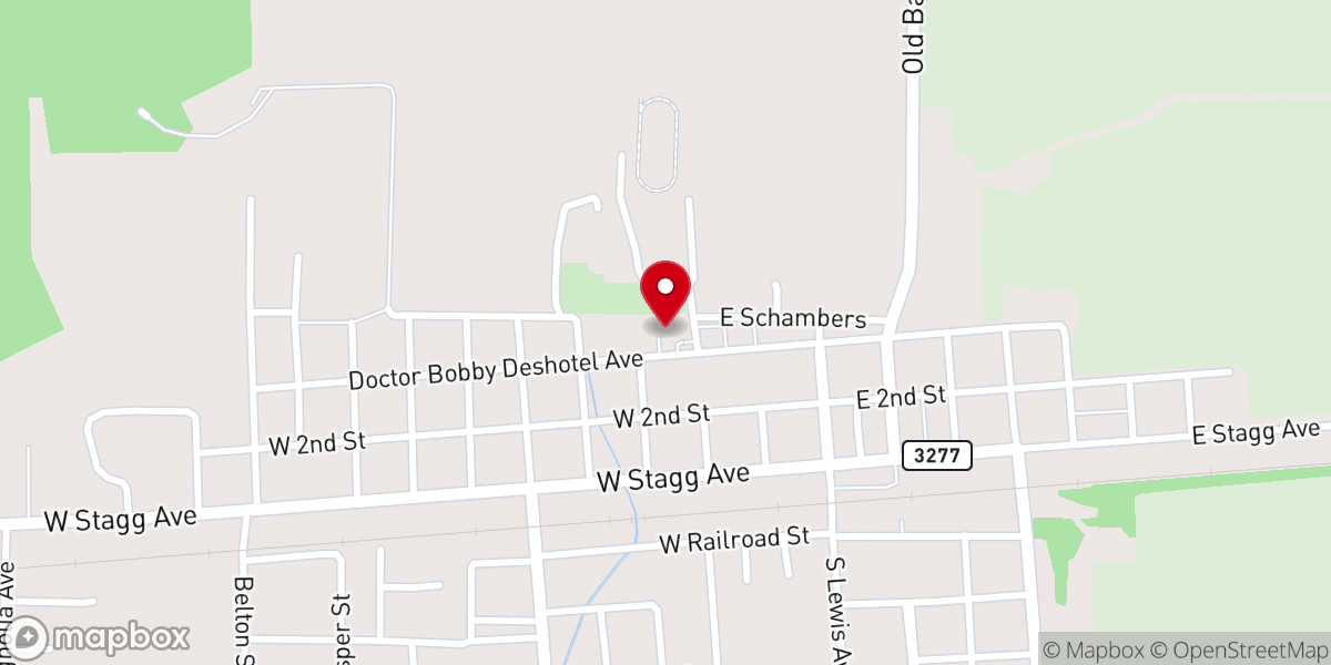 Map showing location of St. Augustine Church