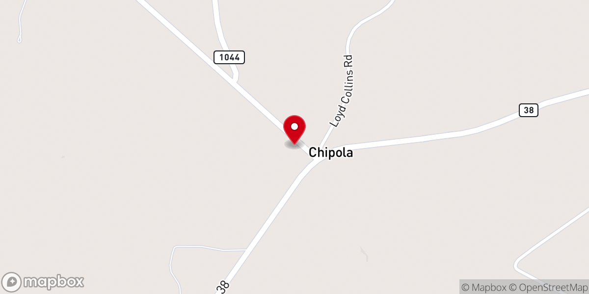 Map showing location of Darlington Methodist Church Of Chipola