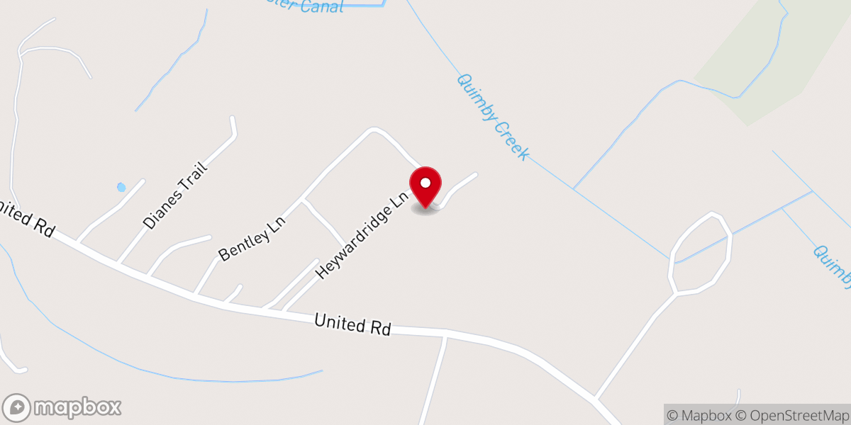 Map showing location of New Hope Community Life Center