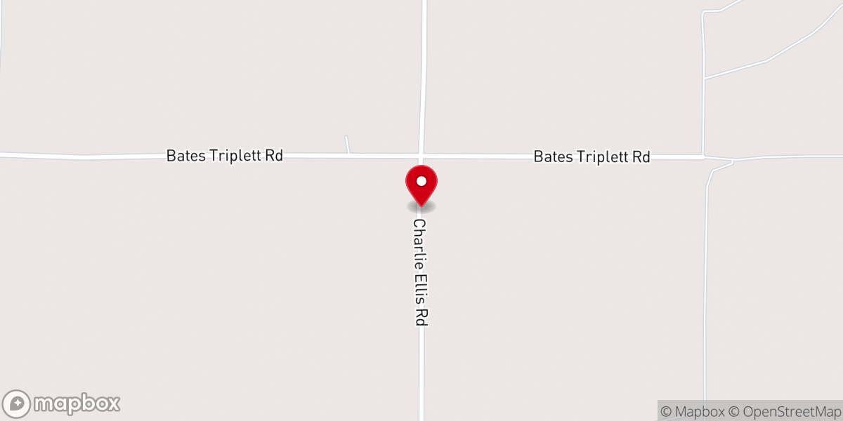 Map showing location of Mt Arria Missionary Baptist Church