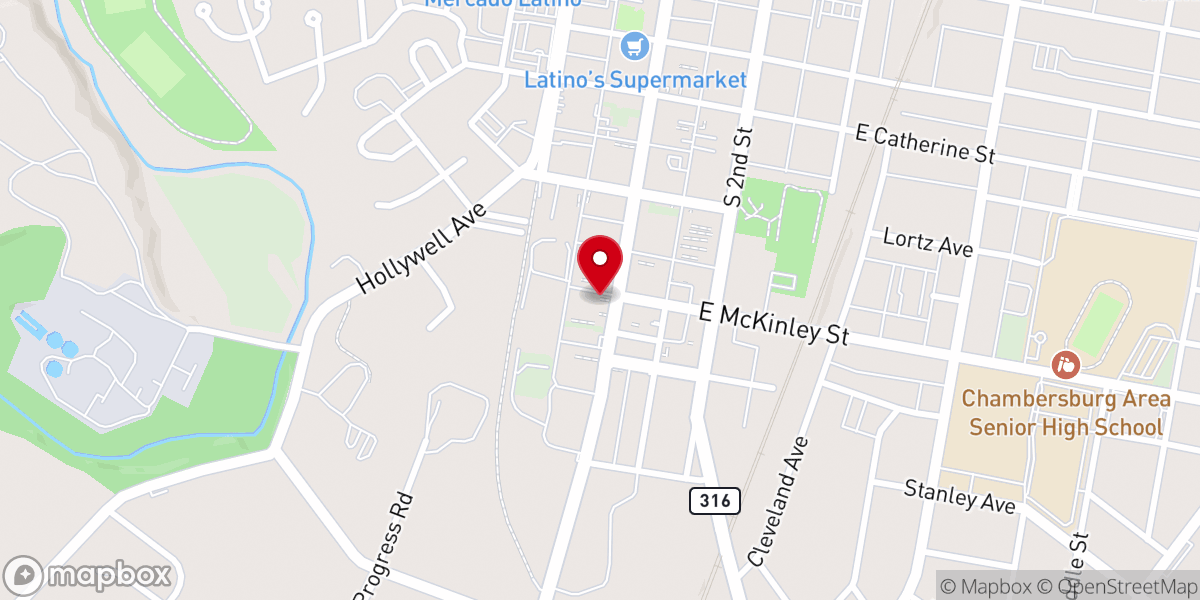 Map showing location of Greater Good News Church-God
