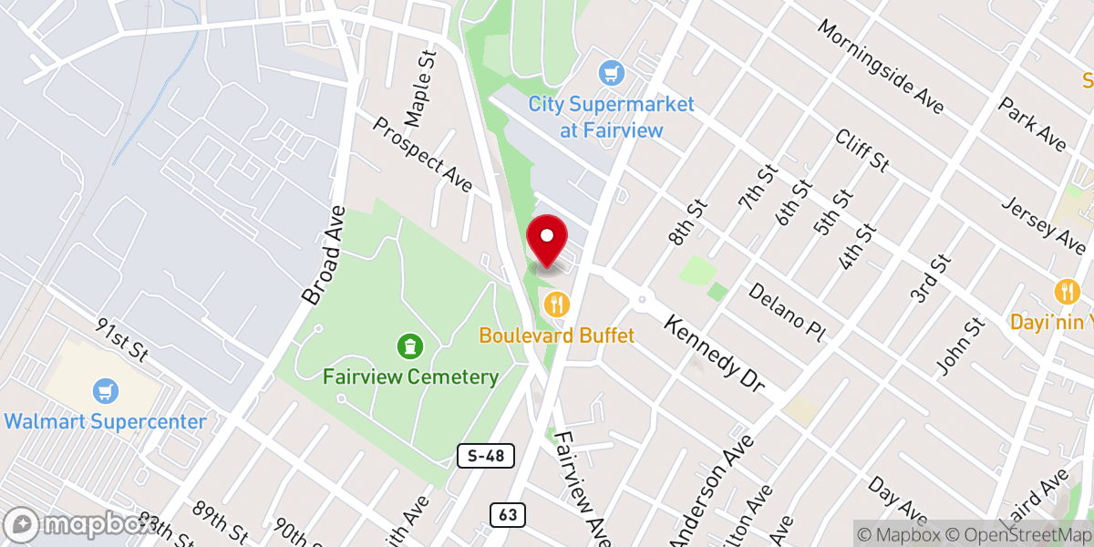 Map showing location of Ministerio Jesucristo Vive Inc